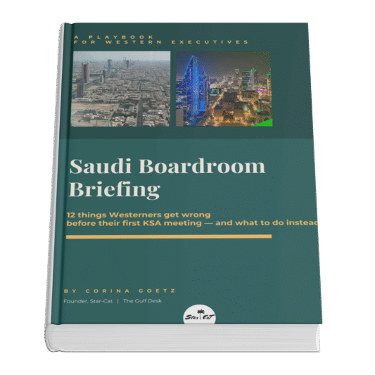 Saudi Boardroom Briefing