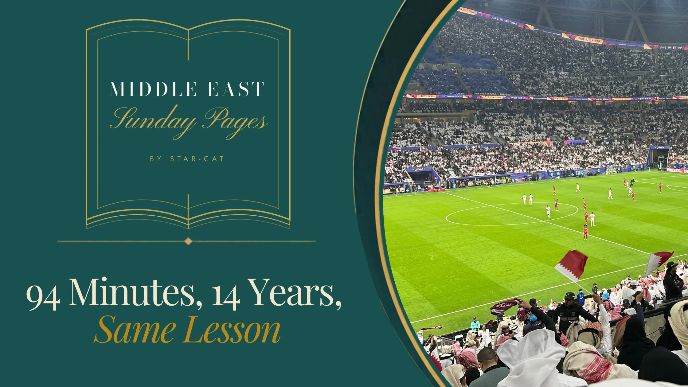 Qatar’s World Cup Goal & the 14-Year PSG Lesson for Gulf Business and what Saudi teaches us about football