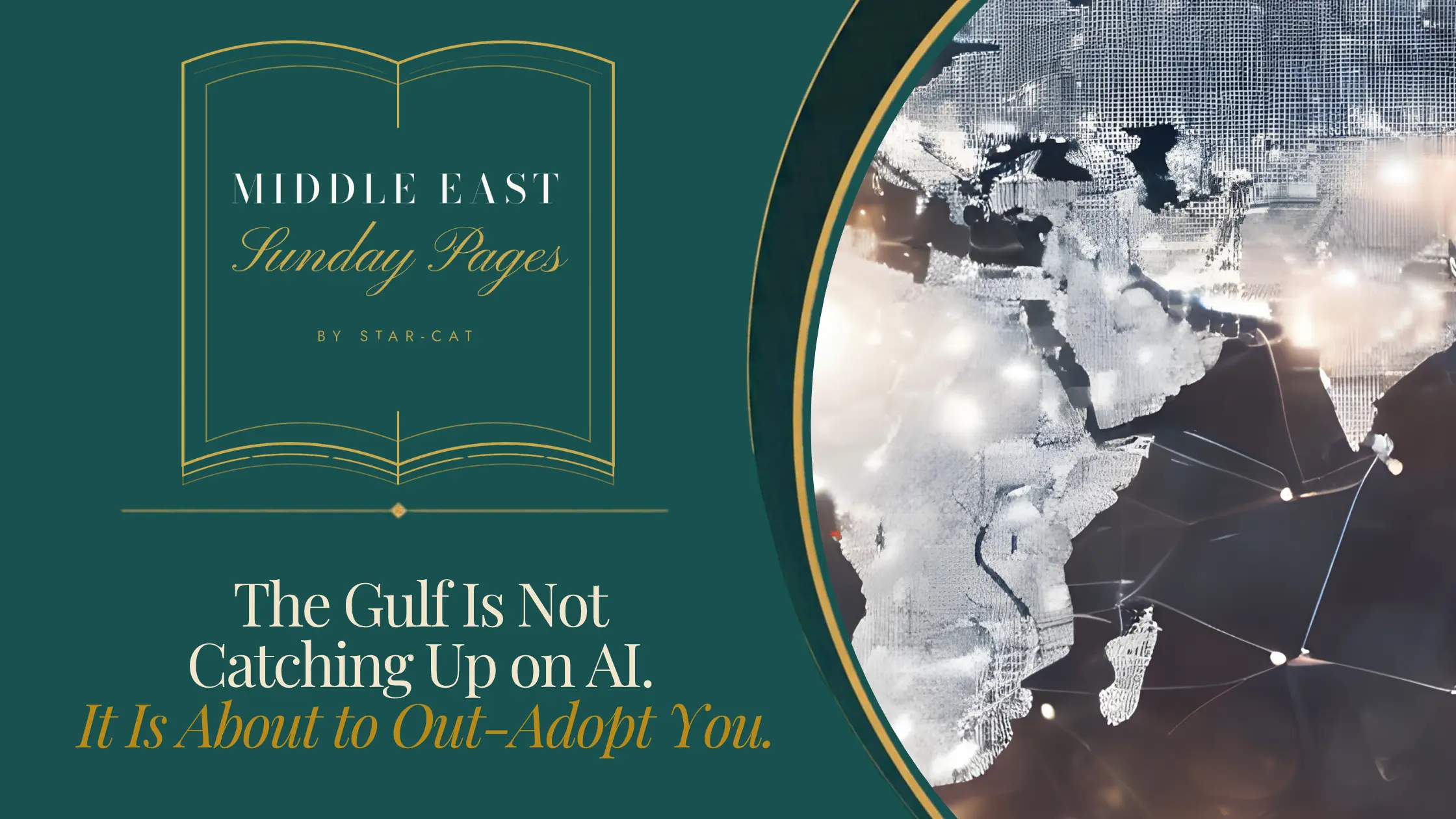 The Gulf Is Not Catching Up on AI. It Is About to Out-Adopt You.